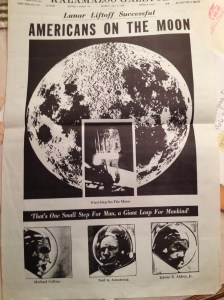 Story of the first man on the Moon.